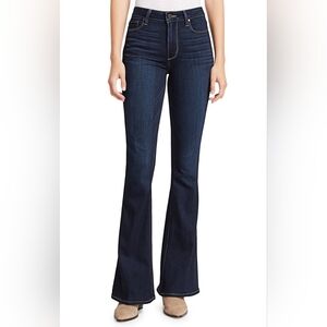PAIGE High Rise Bell Canyon Flare in Katia Wash Women's Size 27
